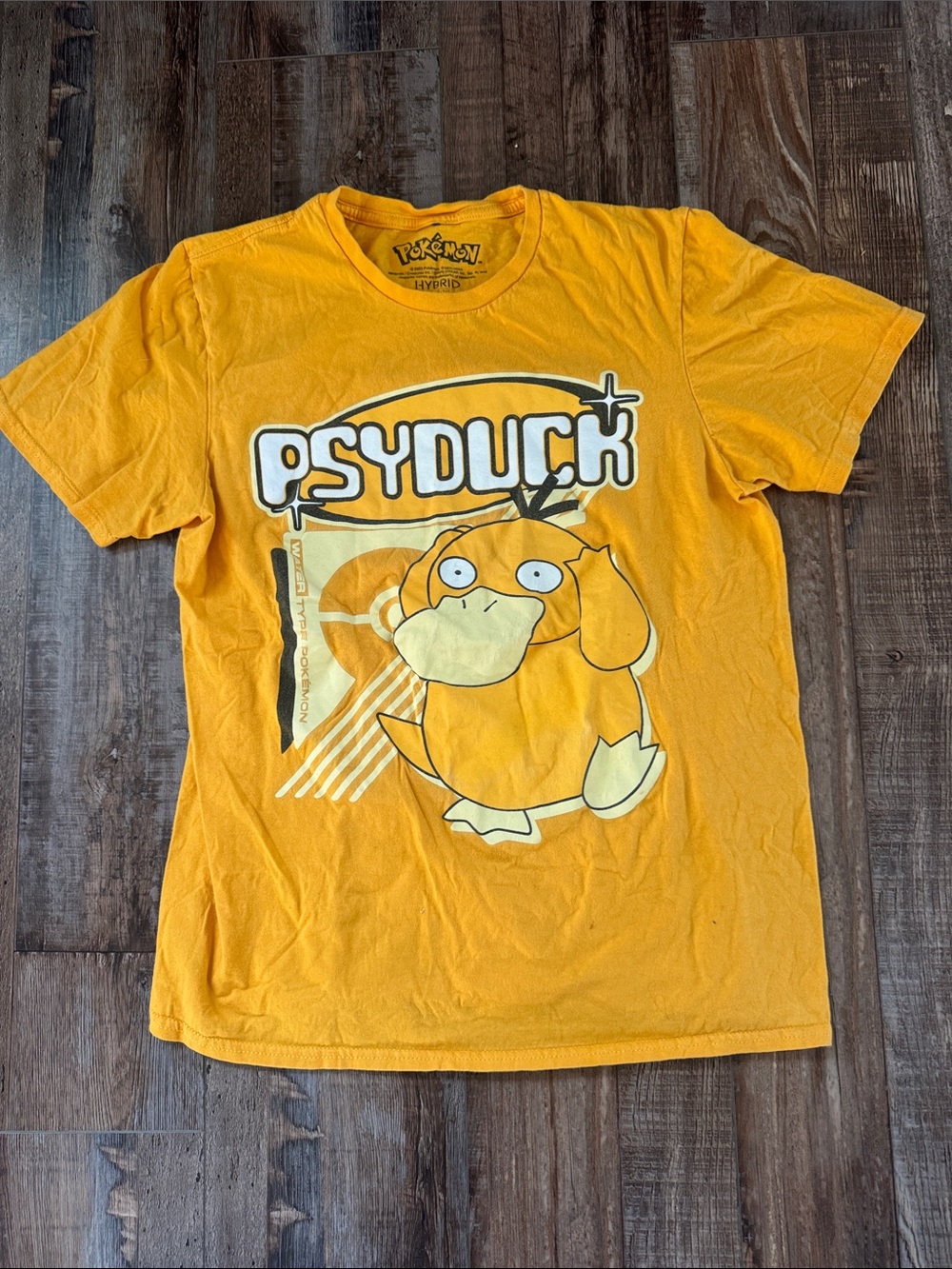 Pokemon Yellow Psyduck Graphic Tee